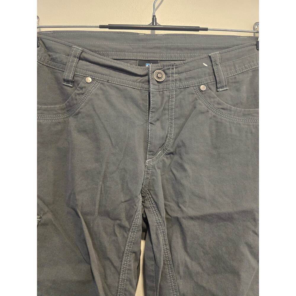 Kuhl Women's Gray Cargo Shorts Size 6 Preloved - Picture 4 of 9